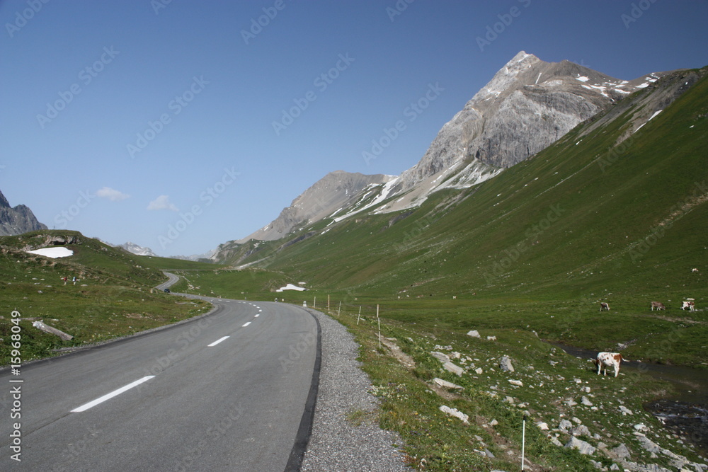 Naklejka premium route