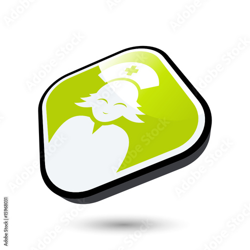 medizin krankenschwester gesundheit logo