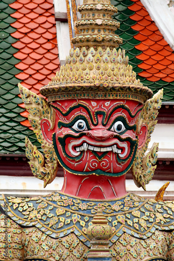 Fototapeta premium temple guardian