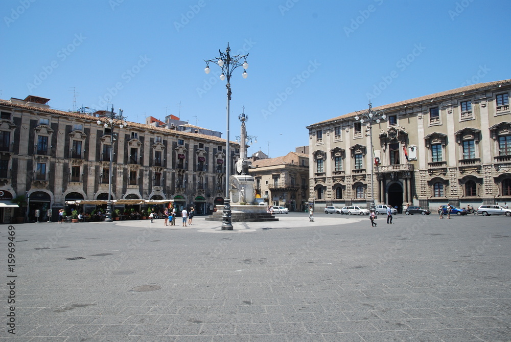 Naklejka premium piazza