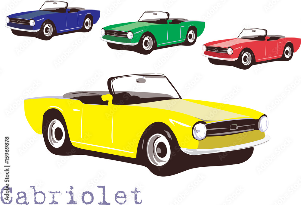 Fototapeta premium Cabriolet