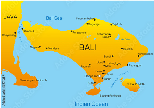 Obraz na plátne Bali