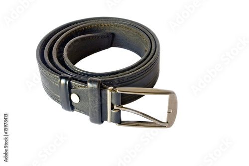 Leather belt