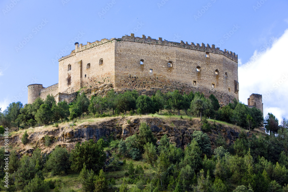 Pedraza de la Sierra Castle, Segovia Province, Spain