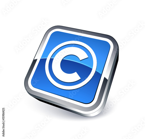 icône copyright / propriété intellectuelle