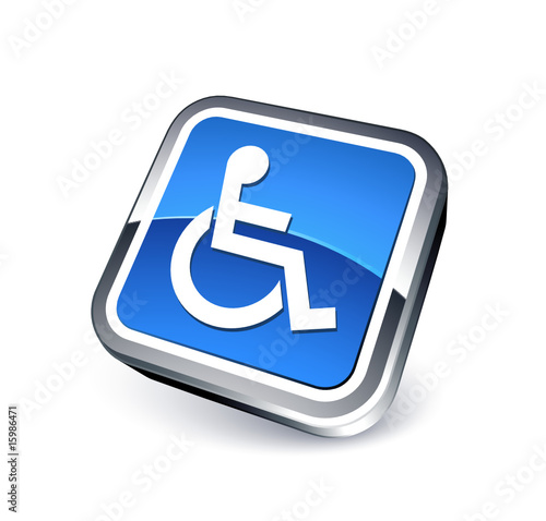 icône handicapé / mobilité réduite