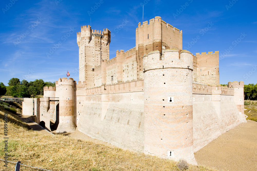 La Mota Castle, Medina del Campo, Valladolid Province, Spain