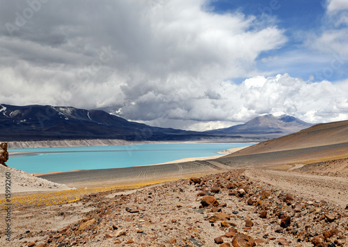 Laguna verdé paso San Francisco au Chili