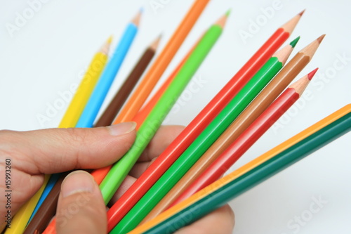 crayons de couleiurs