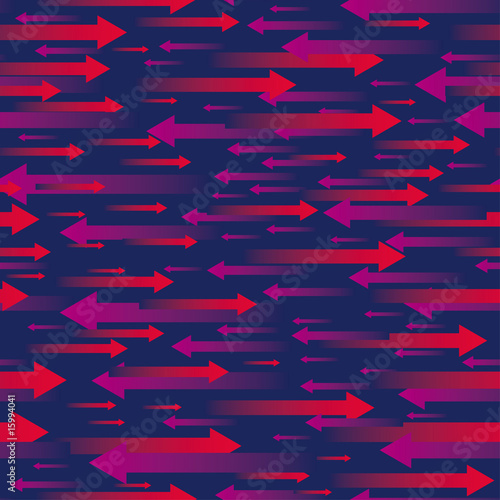 Seamless arrows pattern. Traffic or stress concept.