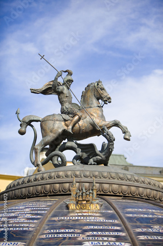fragment " watch of the World" on a Manezhnaya Square, Moscow, R