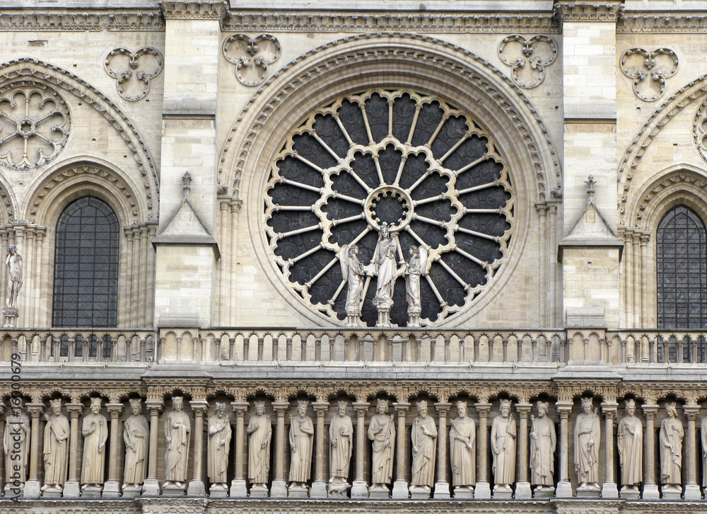 Galerie des rois, Cathédrale notre dame de Paris