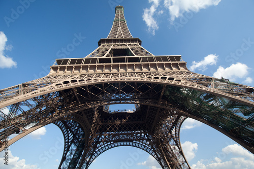 Eiffel Tower from underneath