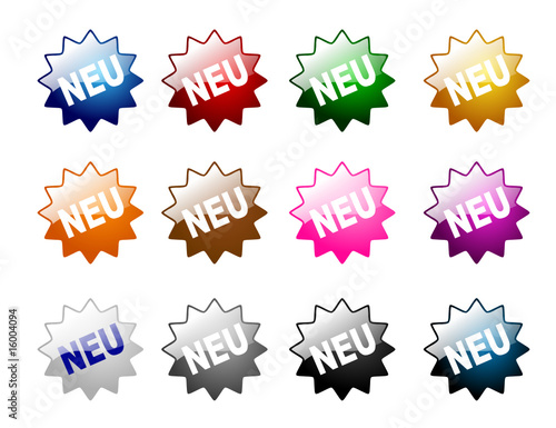 Sterne bunt "NEU"