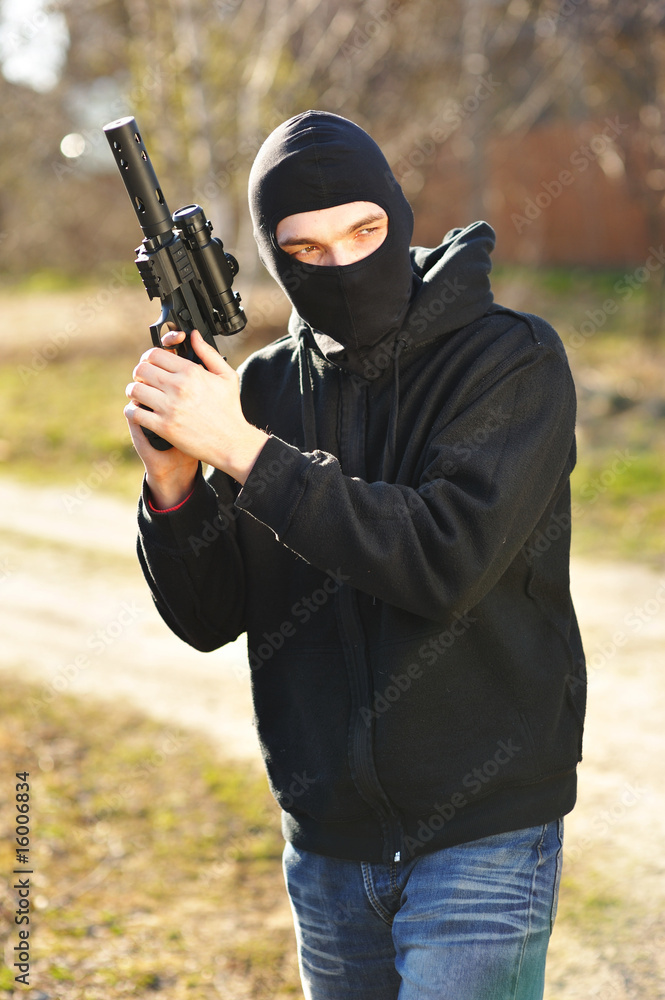 Fototapeta premium Gunman