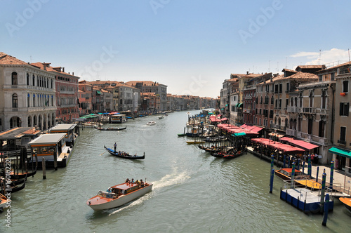 Italy, Venice. Canal Grande.