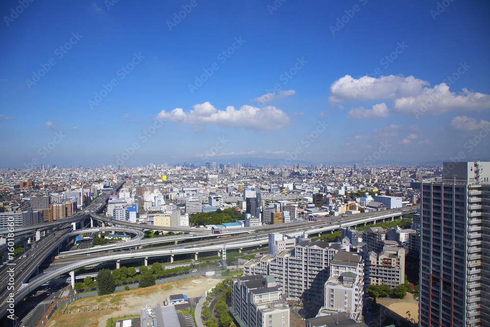 Fototapeta premium Higashi Osaka Junction