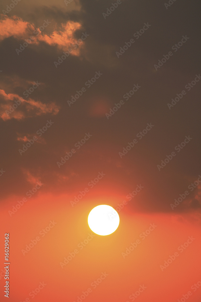 夕陽 夕陽