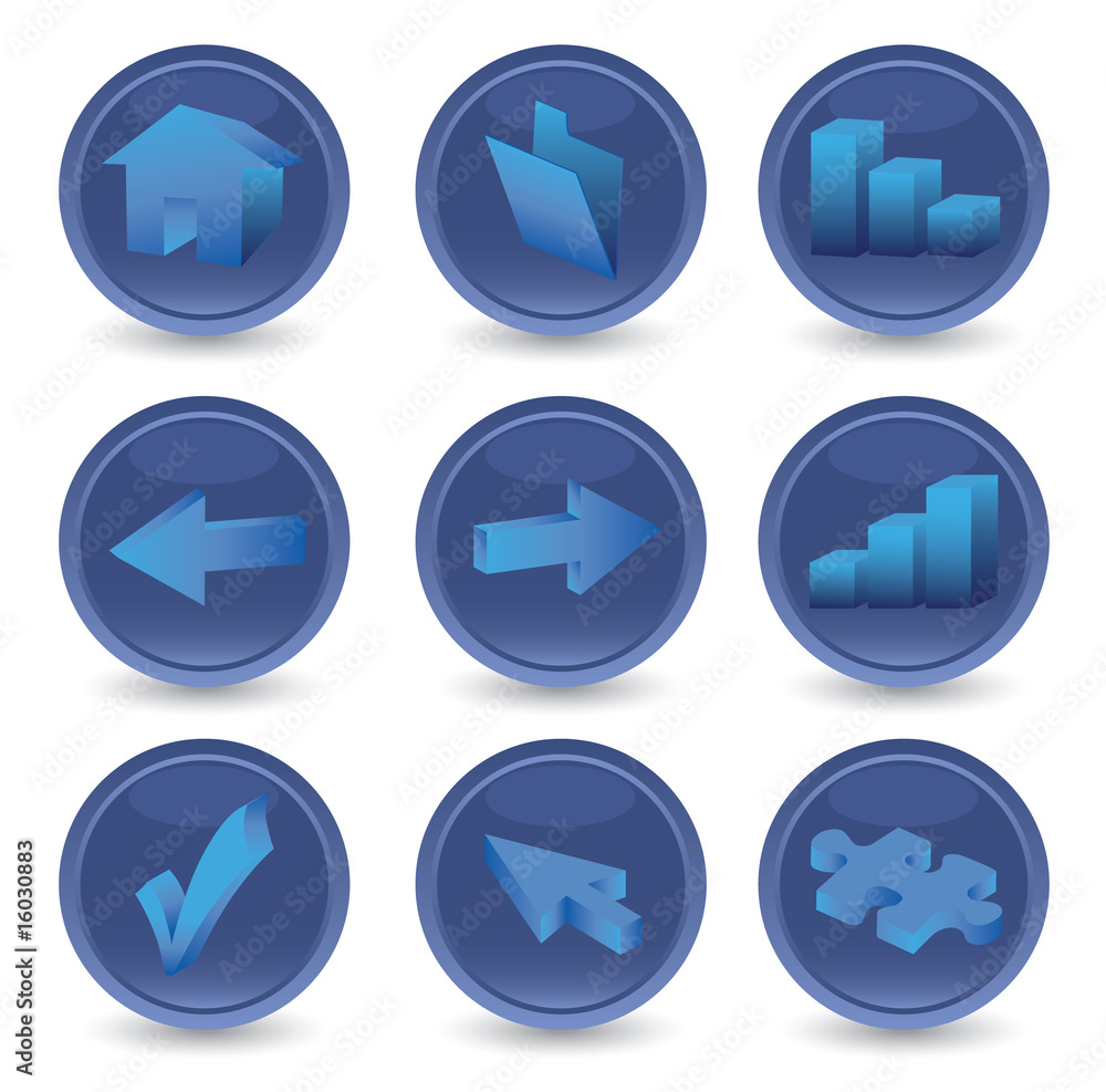 3d icons set 3d icons set