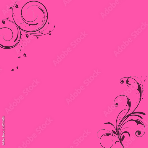FOND ROSE DECORATIF VECTEUR