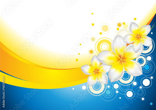 Abstract Floral Background