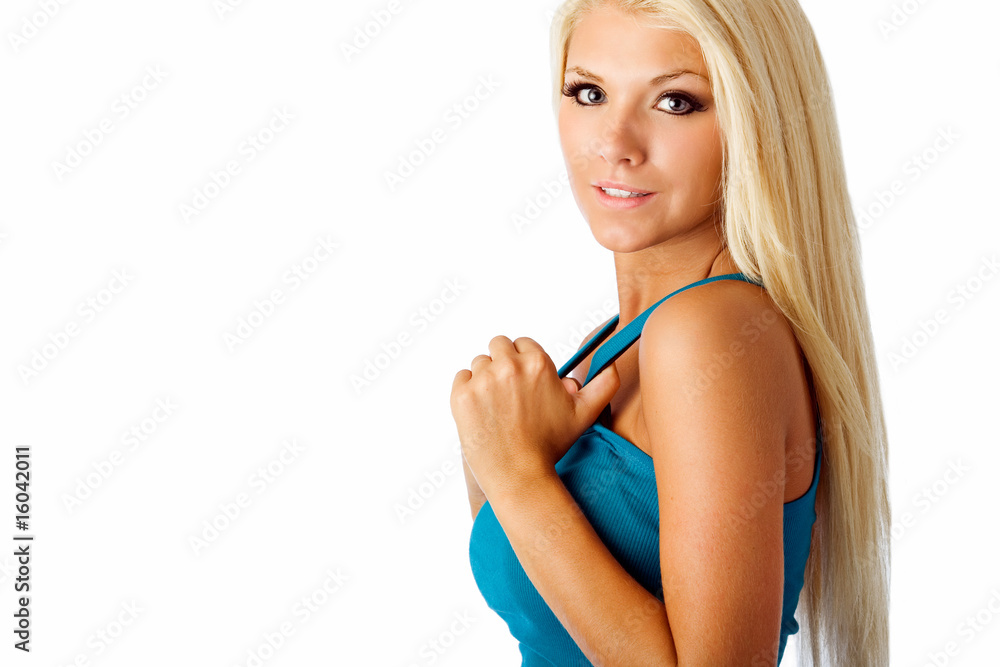 Blonde coed Blonde coed