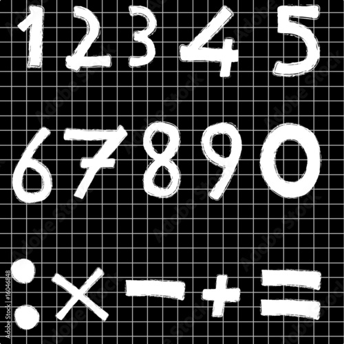 math blackboard