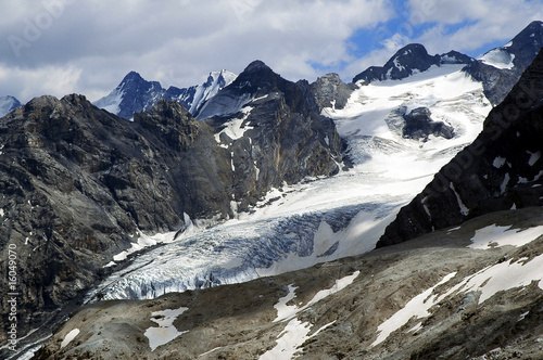 Passo dello Stelvio: ghiacciaio dell'Ortles