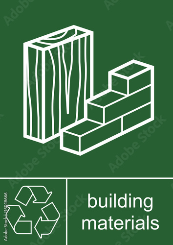 Recycling Sign Building Materials