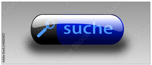 Button Suche blau