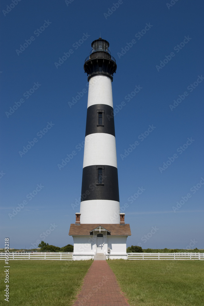 striped lighthouse