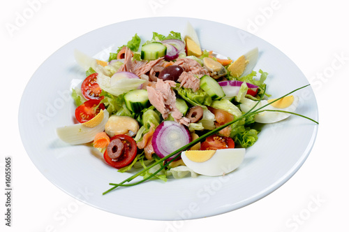 Shrimp salad with sweet dressing