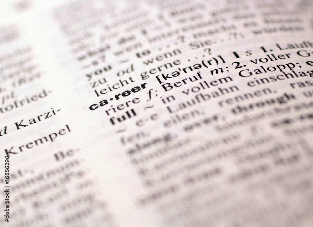 Lexikon Definition Karriere, career Lexikon Definition Karriere, career