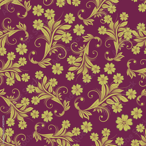 floral seamless pattern