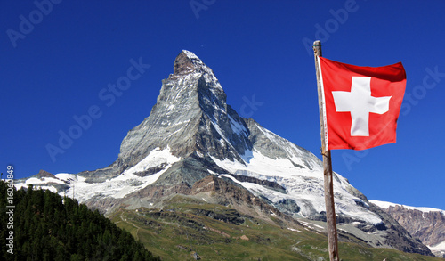 Bild auf Leinwand Matterhorn
