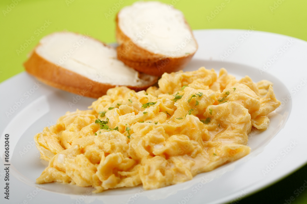 Healthy Breakfast, scrambled egg