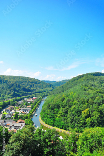 The Marne-Rhine Channel from the Luetzelburg heights