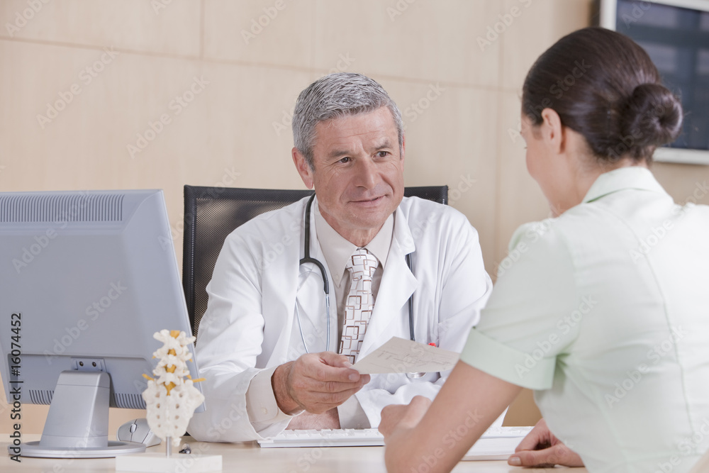 male doctor and patient male doctor and patient