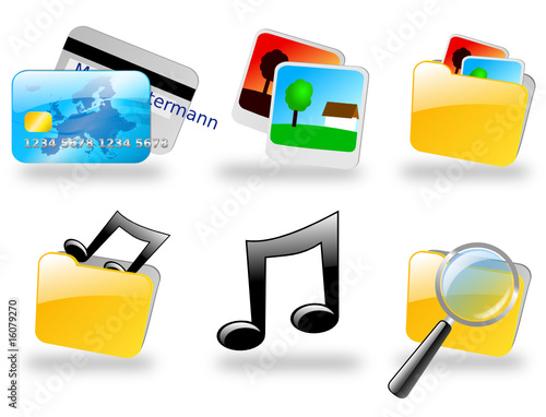 Iconset bunt