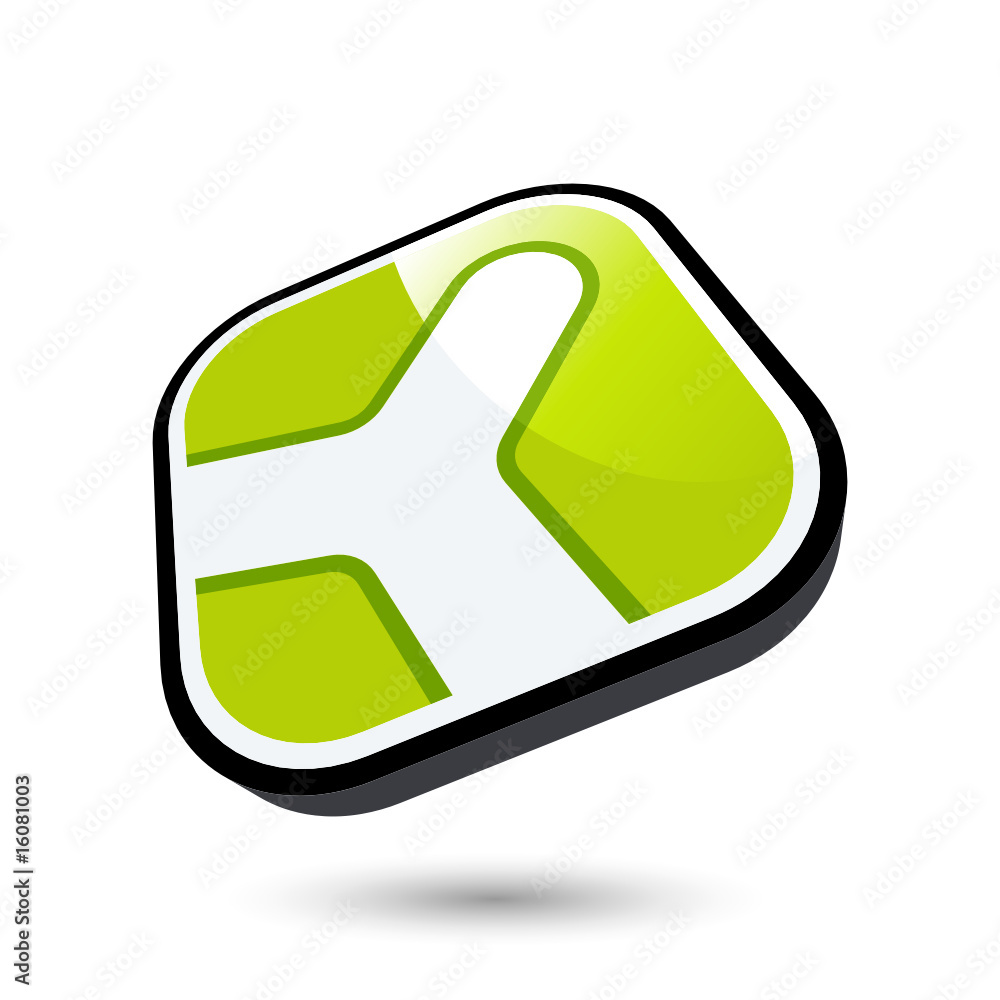 Fototapeta premium abstrakt business zeichen modern