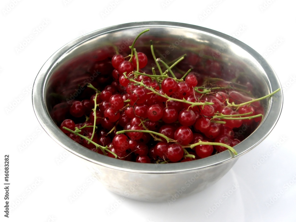 The Bowl with a red currant The Bowl with a red currant