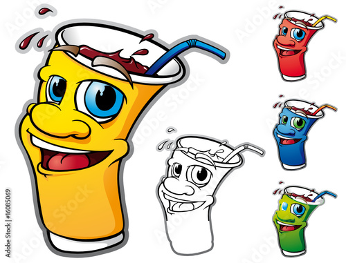mascotte gobelet