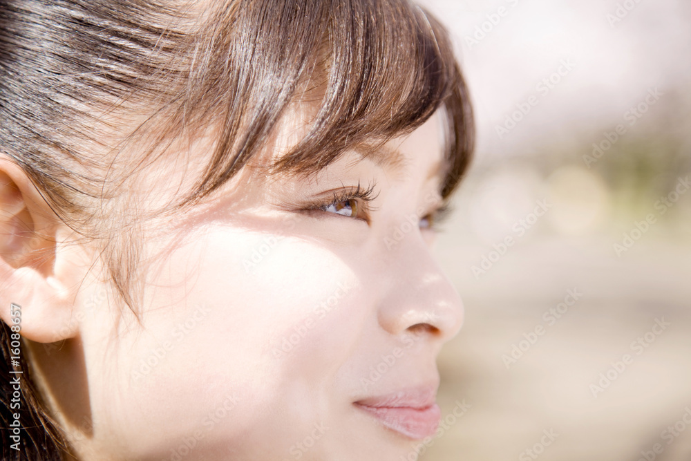 笑顔の女子高生 笑顔の女子高生