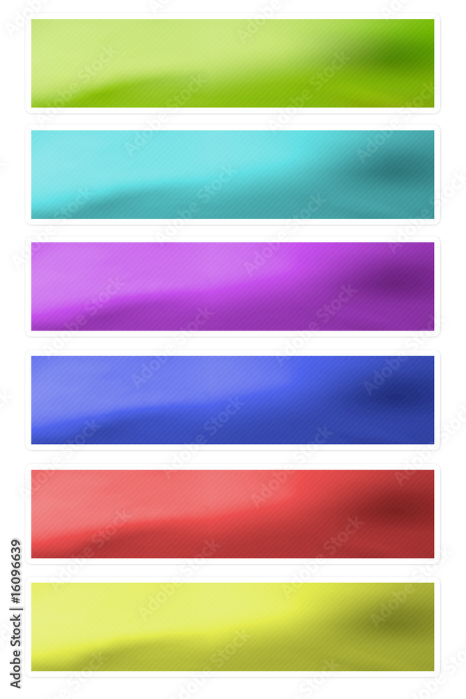 bannière multicolores fond + stripe