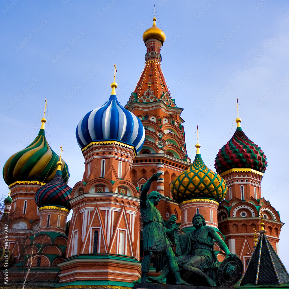 Fototapeta premium St. Basil's Cathedral on Red square