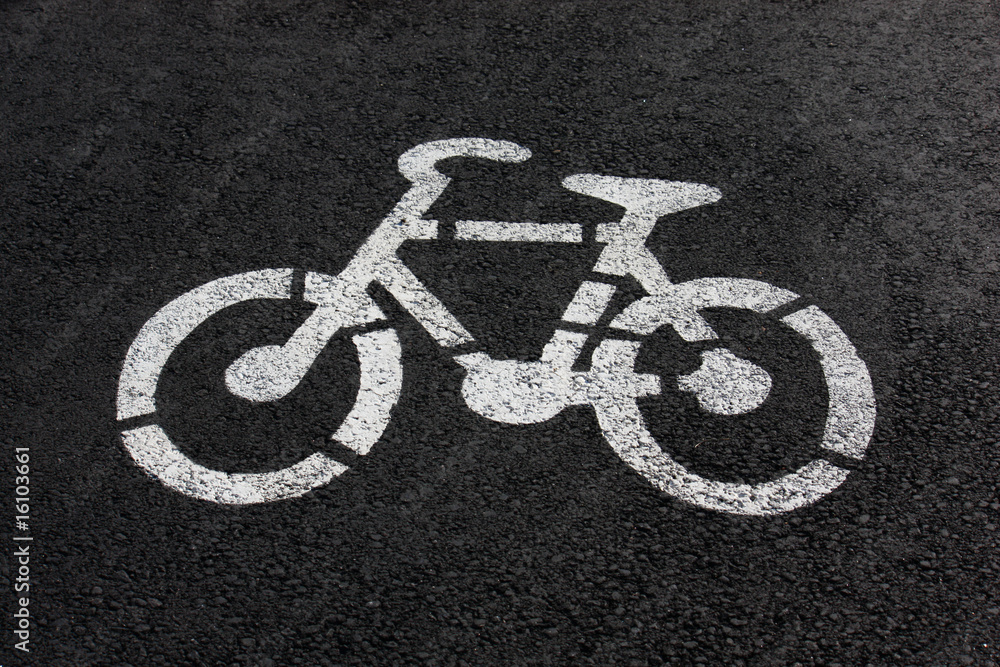 bicycle sign bicycle sign