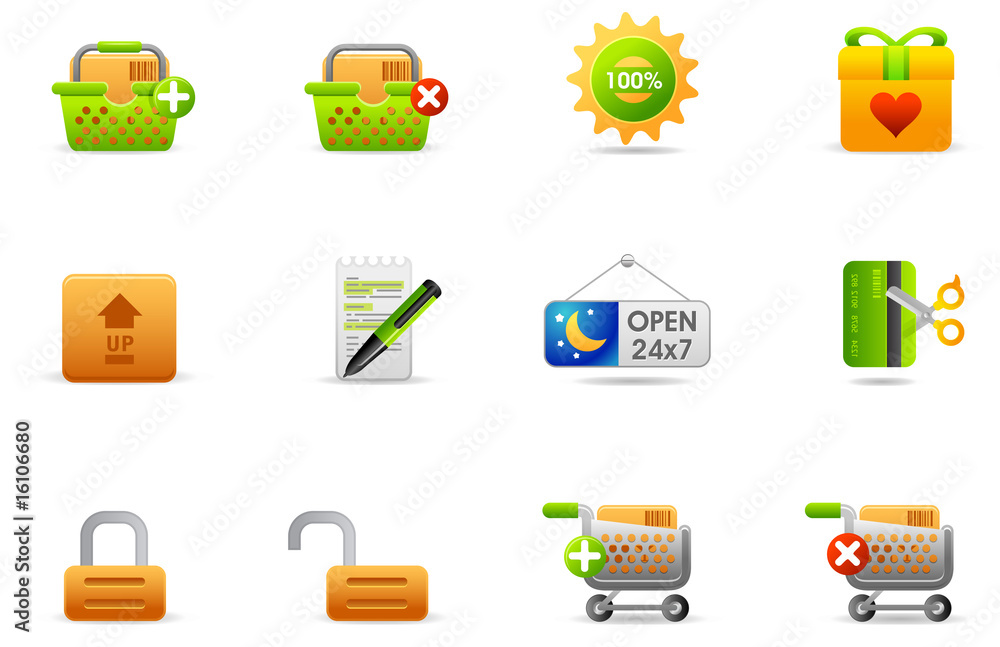 Philos icons - set 6 | Store and eCommerce Philos icons - set 6 | Store and eCommerce
