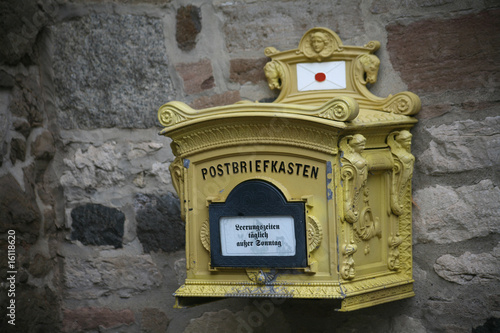 Postbriefkasten photo