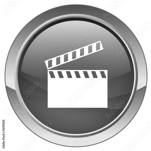 Bouton "Cinéma" (noir)