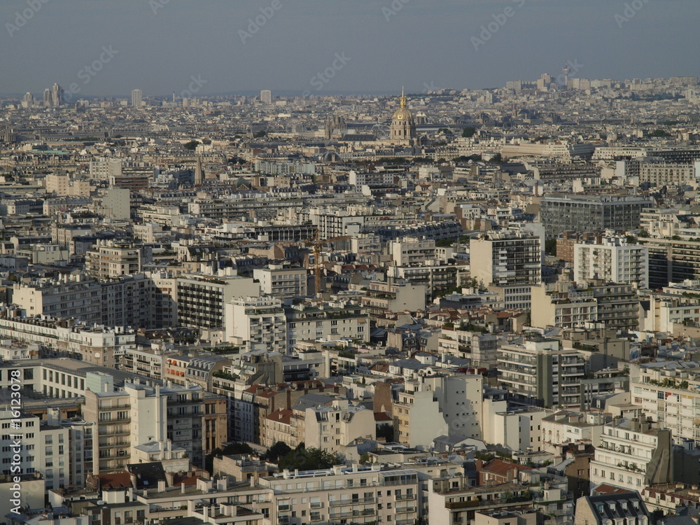 Vista aerea de Paris